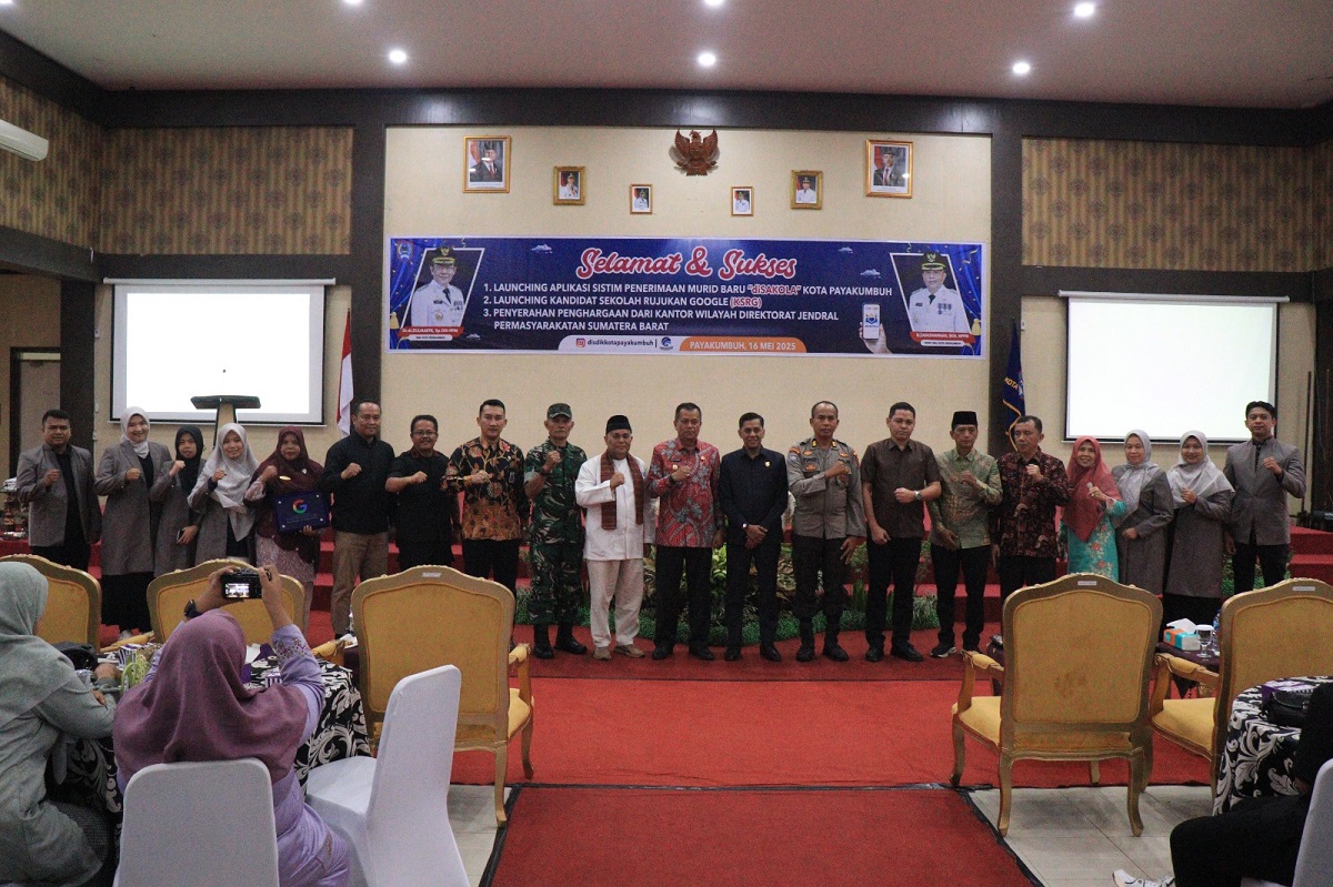 Pemko Payakumbuh Luncurkan Aplikasi SPMB DISAKOLA Dan Program KSRG